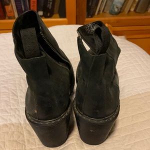 Well loved Dr. Martens 90s grunge style booties